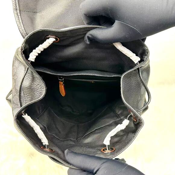 Coach Warner Backpack In Signature Canvas Leather Charcoal/Black NWT CY781 $750 - Picture 10 of 12